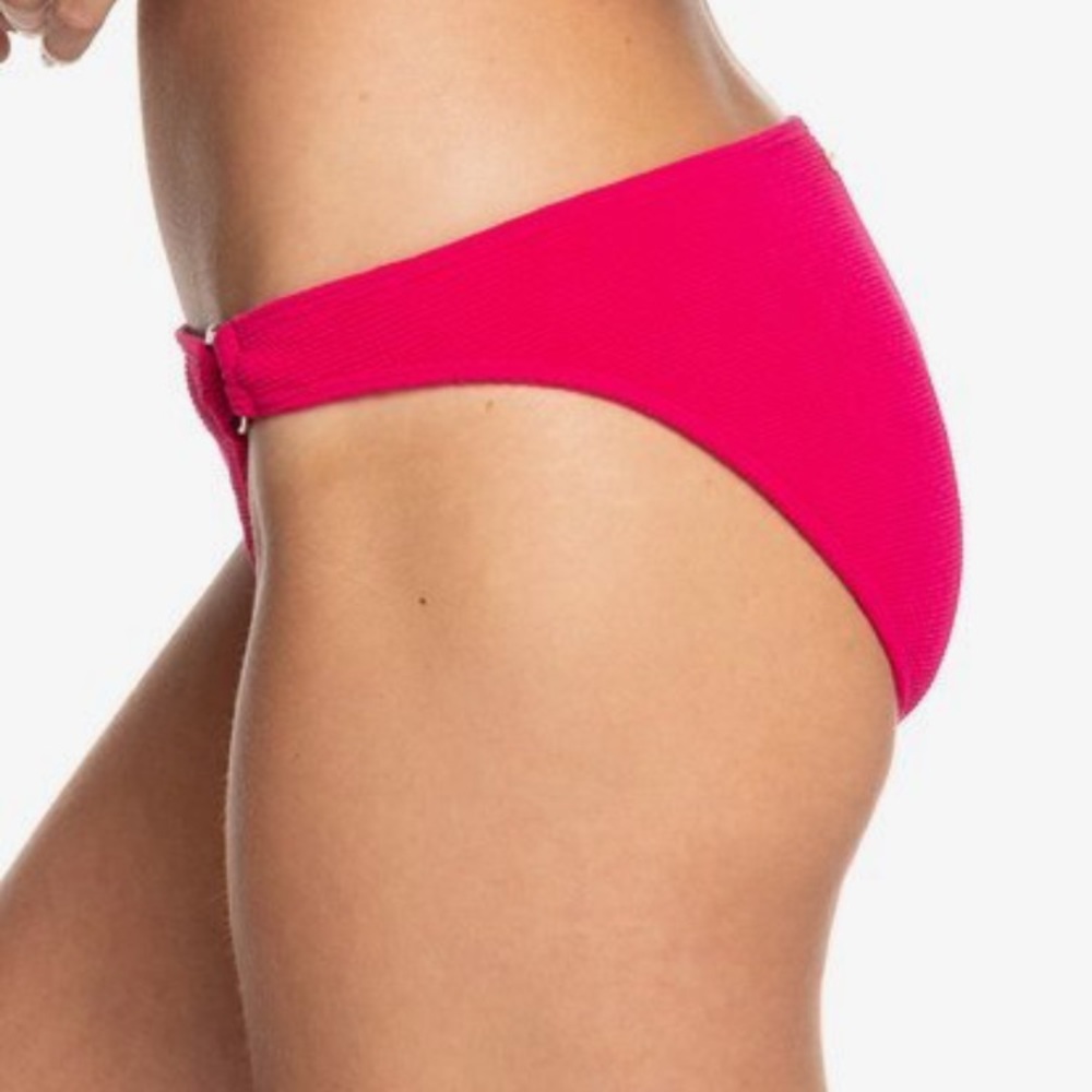 NEW Roxy Casual Mood Side Ring Bikini Bottoms Size Medium - Picture 2 of 12